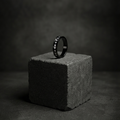 Black Crystal Accent Ring