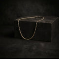 Gold Rope Chain Necklace