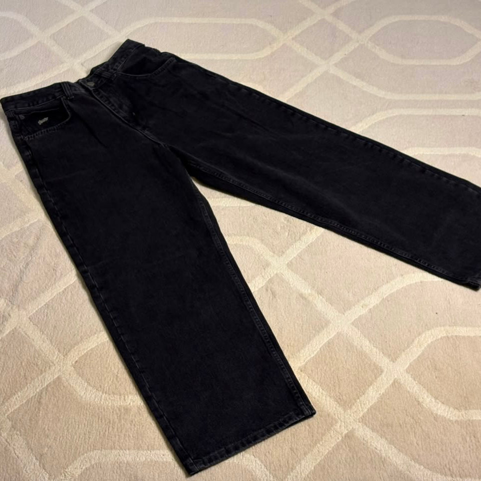 STUD Black Baggy Jeans – Export Leftovers